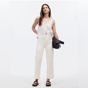 Madewell White Vintage Fit size 28